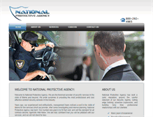 Tablet Screenshot of nationalprotective.net